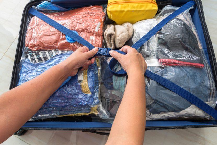 Vakuumverpackung Koffer