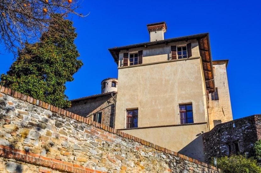 Schloss der Manta Piemont