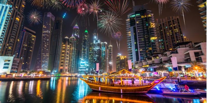 Silvester in Dubai