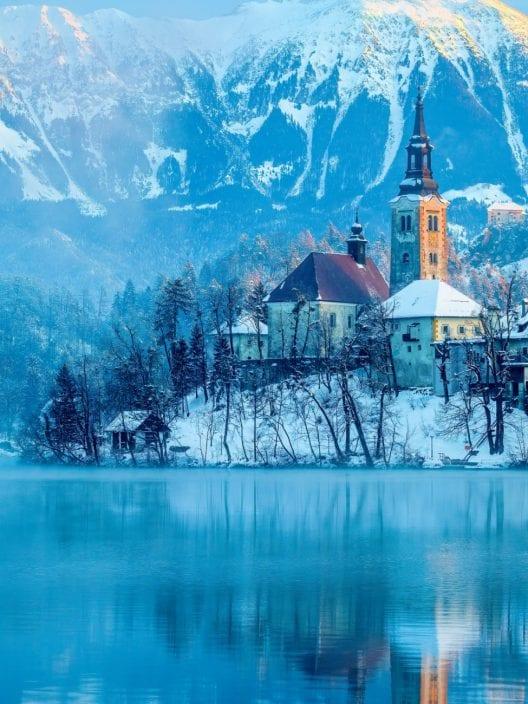 Slowenien im Winter: Aktivitäten, Routen und nicht zu verpassende Ziele