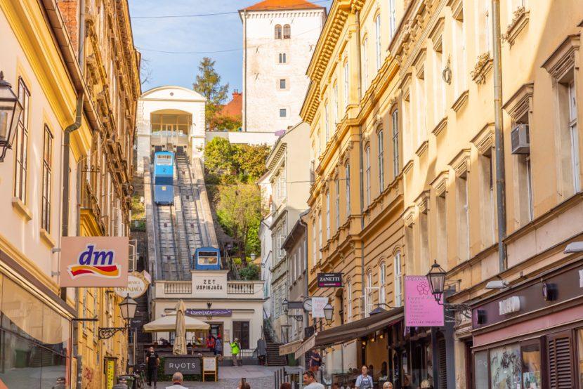 Zahnradbahn von Zagreb