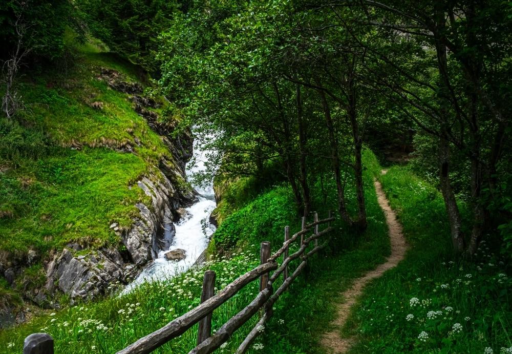 Wasserfall von Parcines