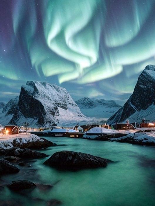 Nordlicht in Norwegen 2025: die beste Zeit, um es zu sehen