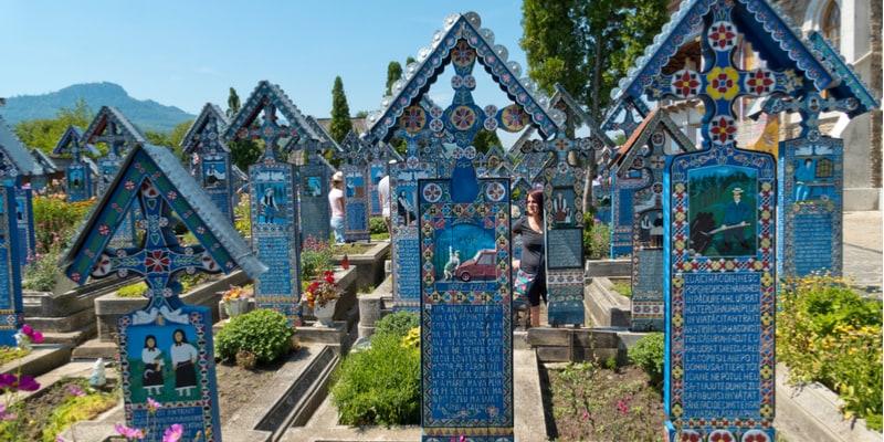 fröhlicher-Friedhof-Rumänien