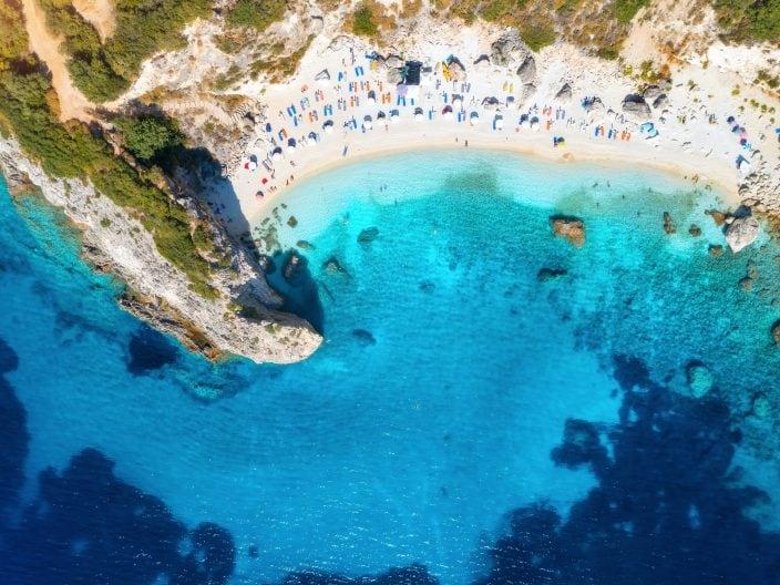 Griechische Inseln mit Flughafen