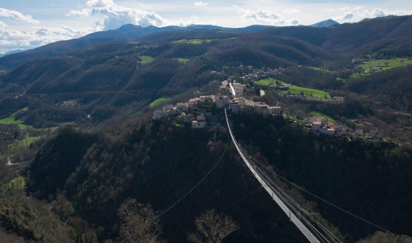 Tibetische Brücke Sellano