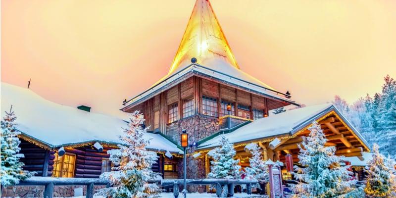 Weihnachtsmann Dorf
