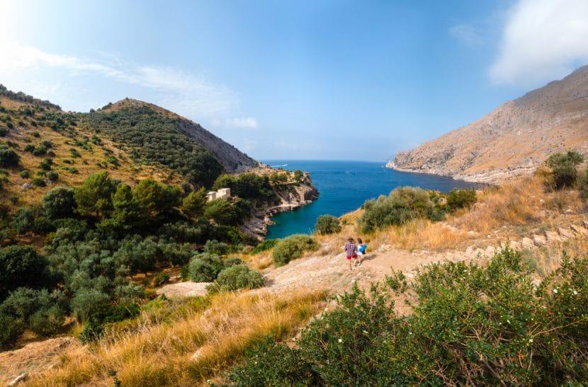 Baia di Ieranto Sentiero