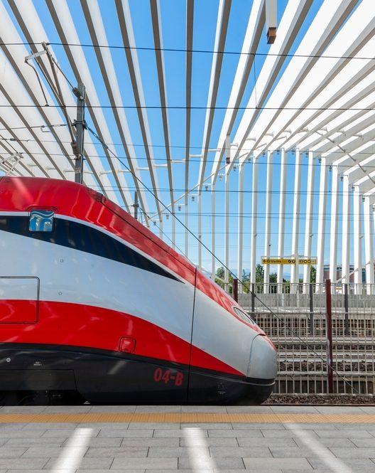 Der supersonische Zug, der Venedig und Mailand in 15 Minuten verbindet, steht kurz bevor