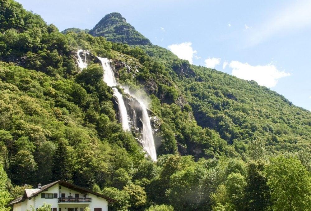 Wasserfälle von Acquafraggia