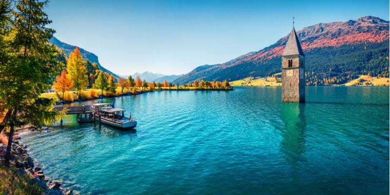 Reschensee, Graun im Vinschgau