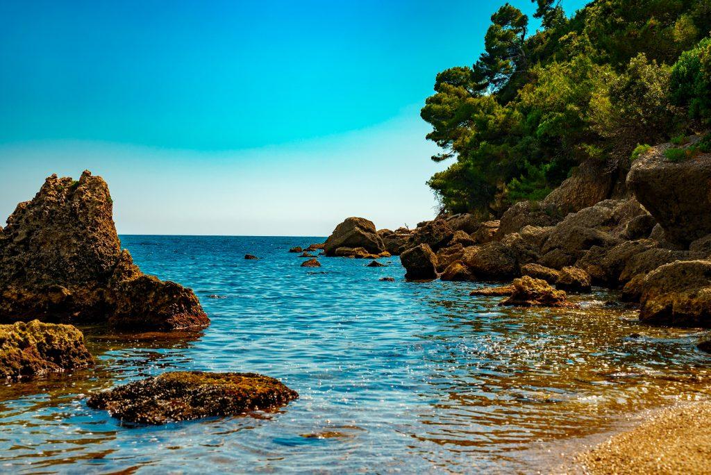 Minturno Sassolini Strand