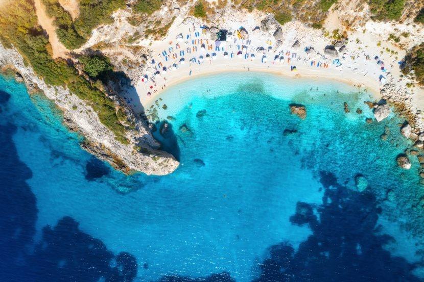 Griechische Inseln mit Flughafen