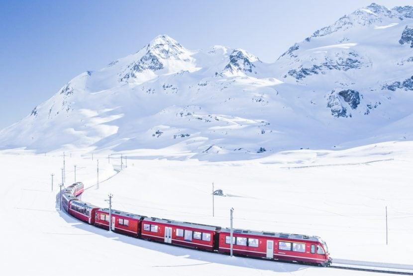 Zug des Bernina