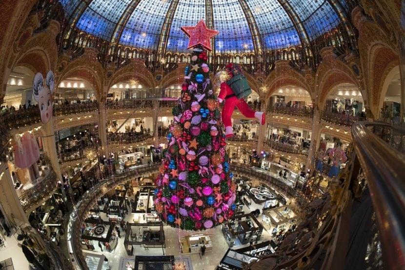 Weihnachtsbaum der Galeries Lafayette
