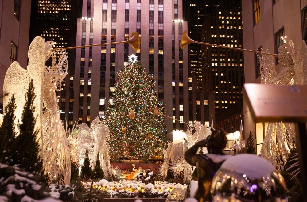 Weihnachtsbaum des Rockefeller Centers