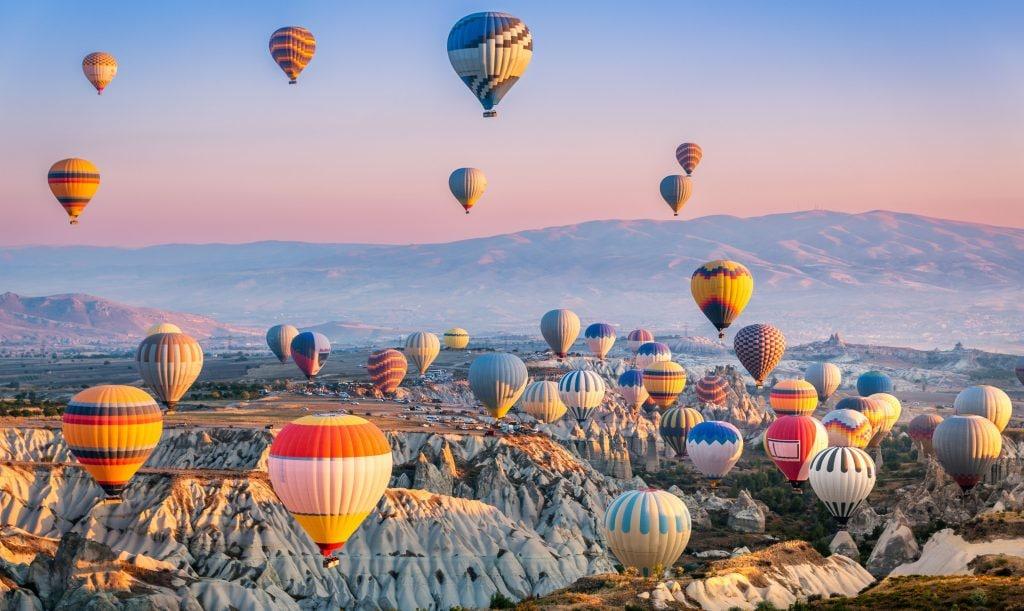 Heißluftballon Kappadokien