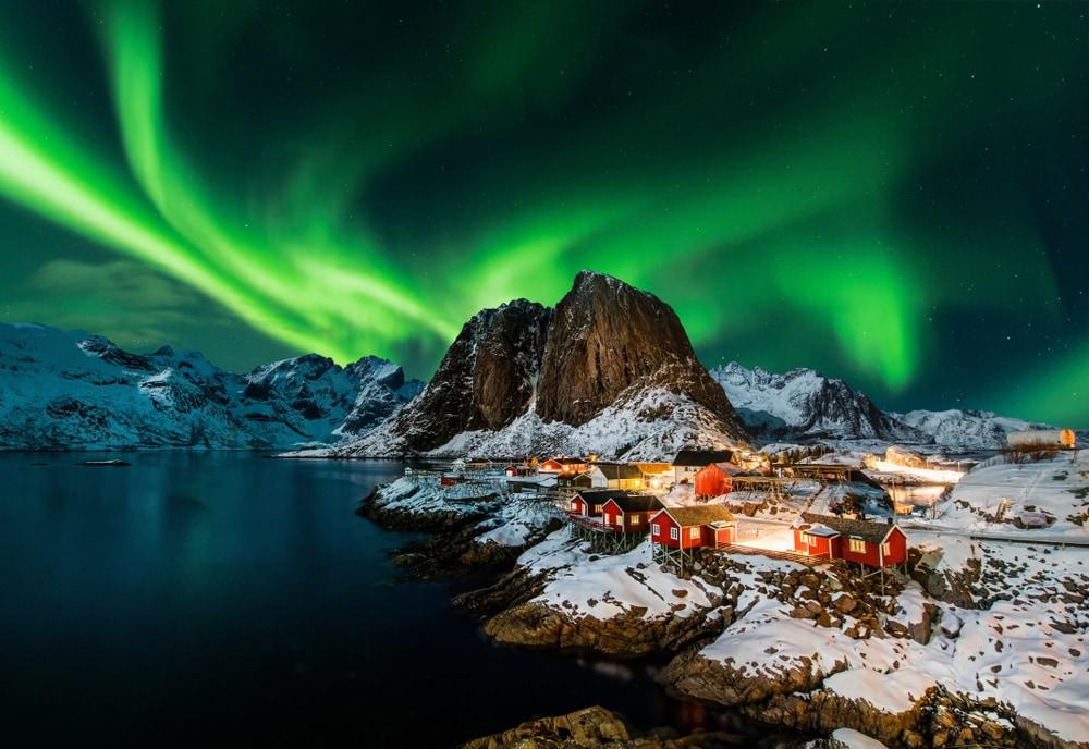 Nordlicht Lofoten