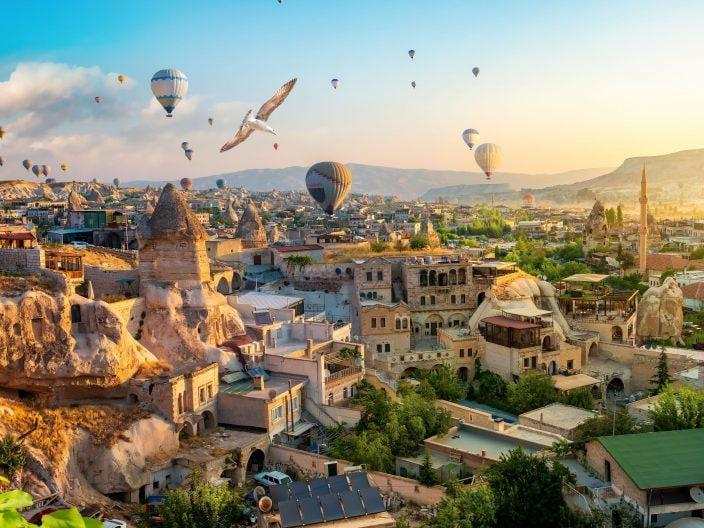 Goreme was zu sehen ist