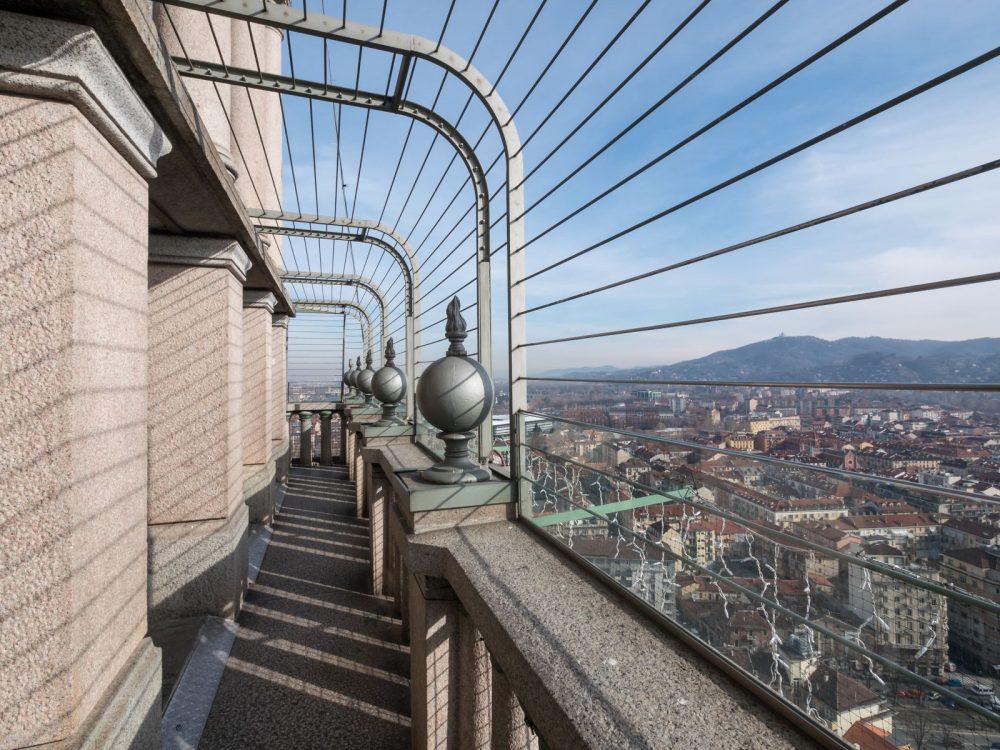 Panorama von der Mole Antonelliana in Turin