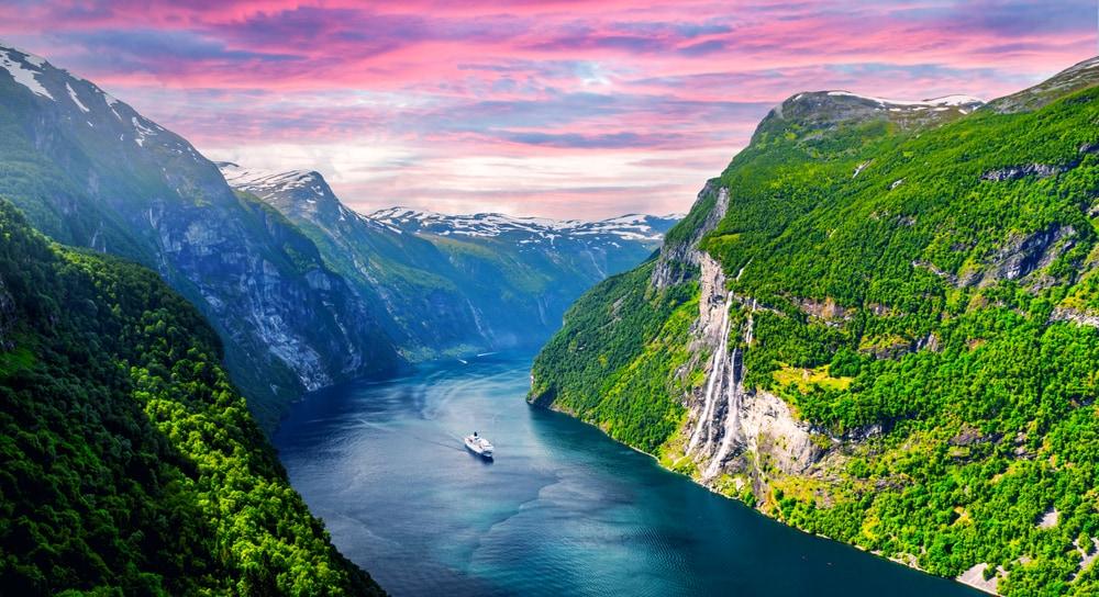 Kreuzfahrt Fjorde