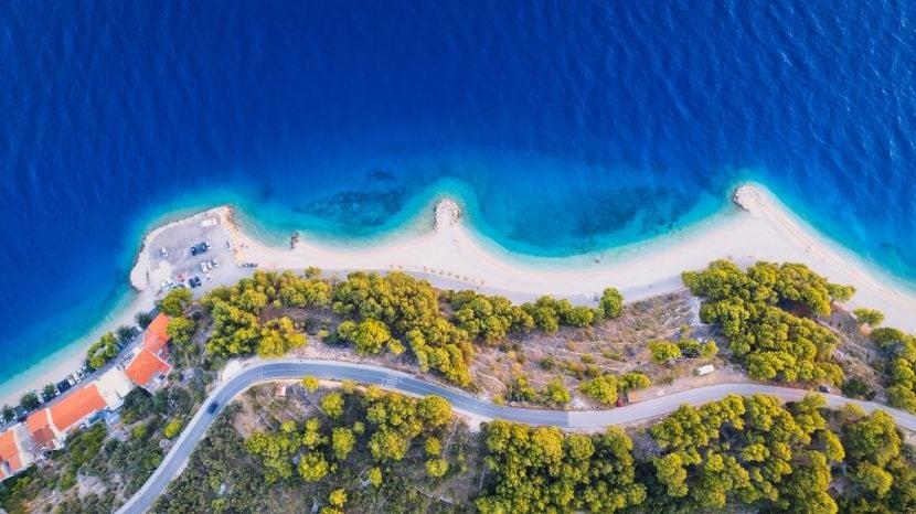 Strand von Podgora