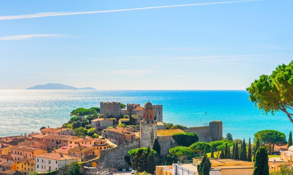 Castiglione della Pescaia, was man zwischen Stränden und Meer sehen kann