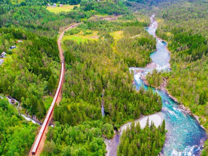 Interrail in Norwegen: Routen, Fahrpläne und Preise