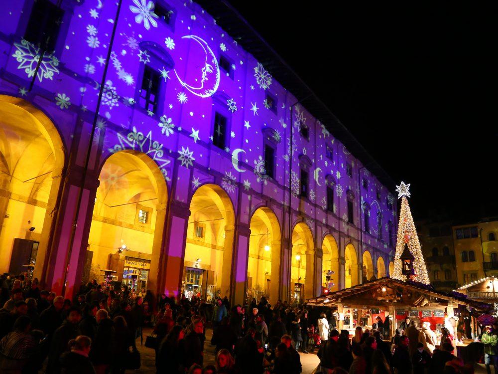 Arezzo Stadt des Weihnachtsmannes