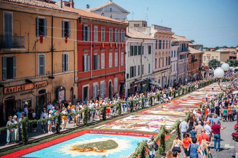 Infiorata von Genzano