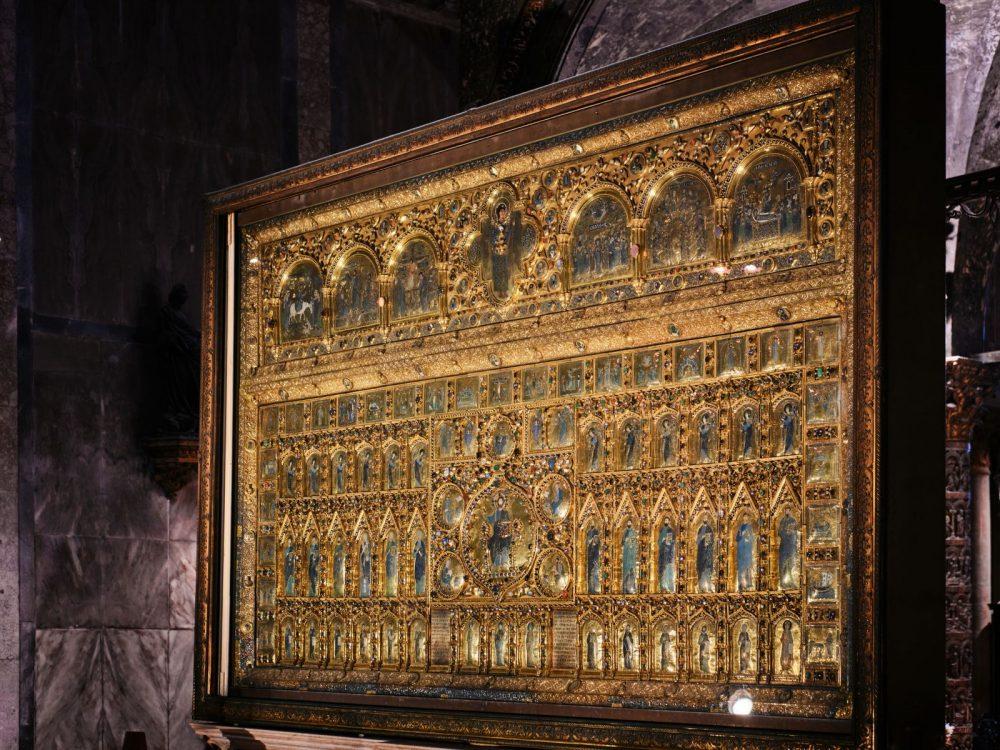 Pala d'oro in der Basilika di San Marco, Venedig