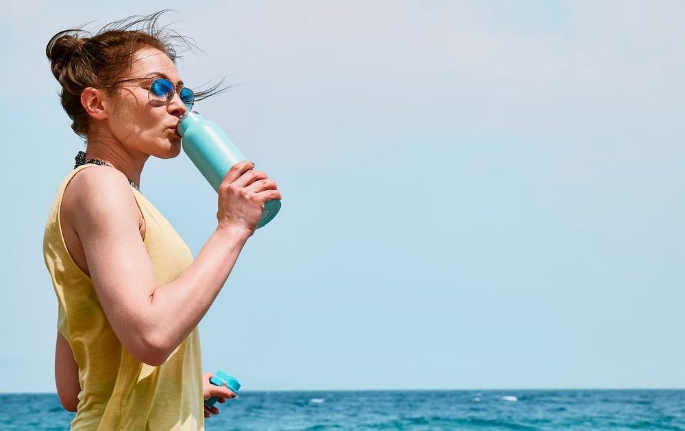 Isolierte Wasserflasche