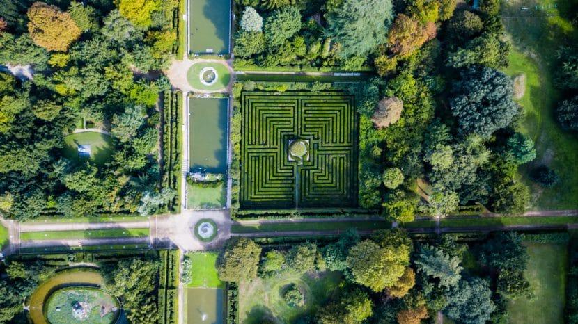 Labyrinth des Monumental Gartens von Valsanzibio