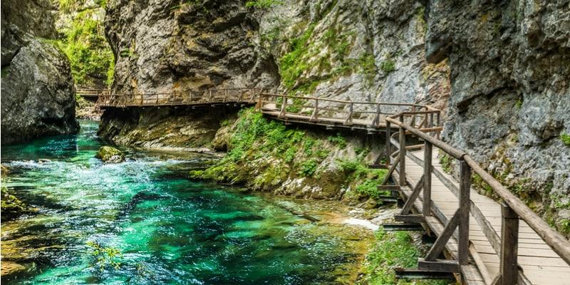 Vintgarschlucht Slowenien