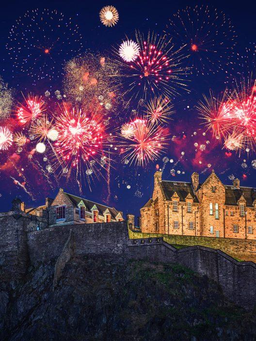Hogmanay-Fest, der Silvester 2025 in Edinburgh