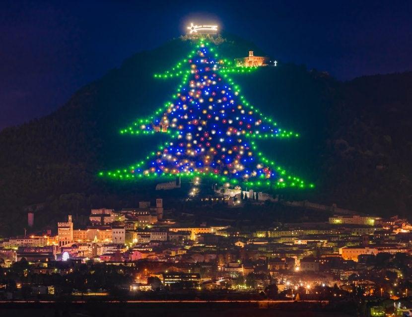 Weihnachtsbaum von Gubbio