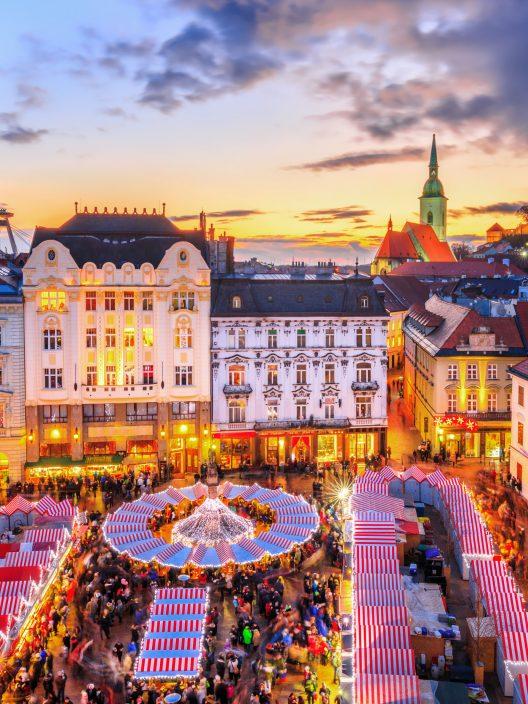 Die Weihnachtsmärkte von Bratislava