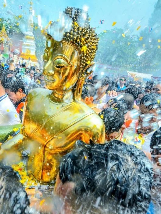 Songkran, das Wasserfestival in Thailand