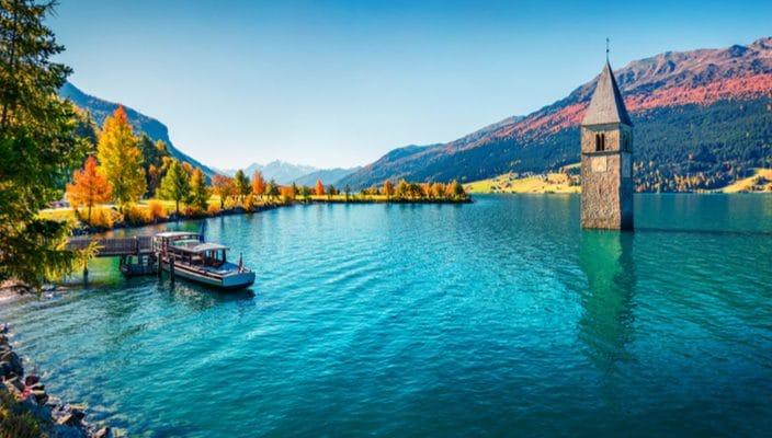 Reschensee Curon Venosta