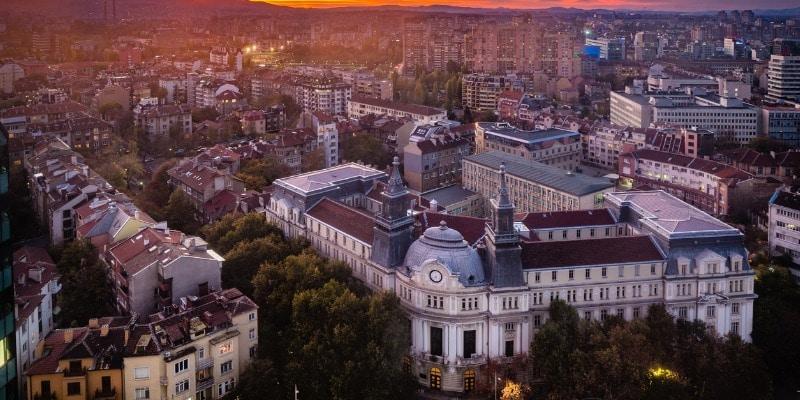 Sofia, was zu sehen.