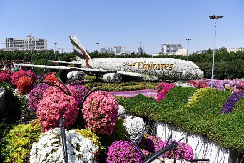 A380 Dubai Miracle Garden