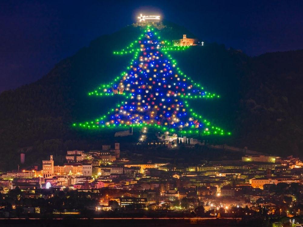Weihnachtsbaum von Gubbio