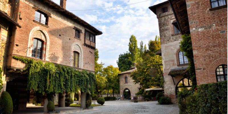 grazzano-visconti-case