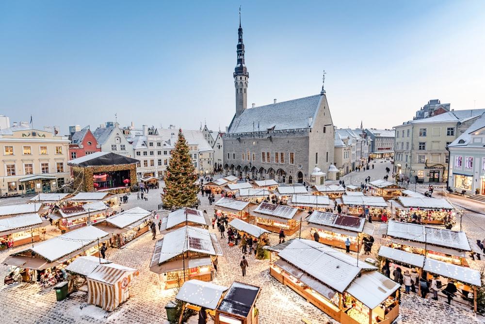 Weihnachtsmarkt in Tallinn