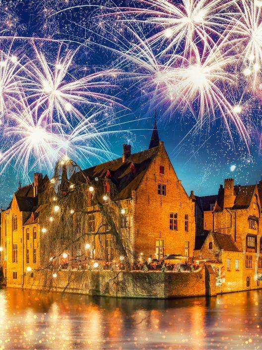 Silvester in Flandern 2025, Veranstaltungen und Feiern in Brüssel, Gent und Brügge