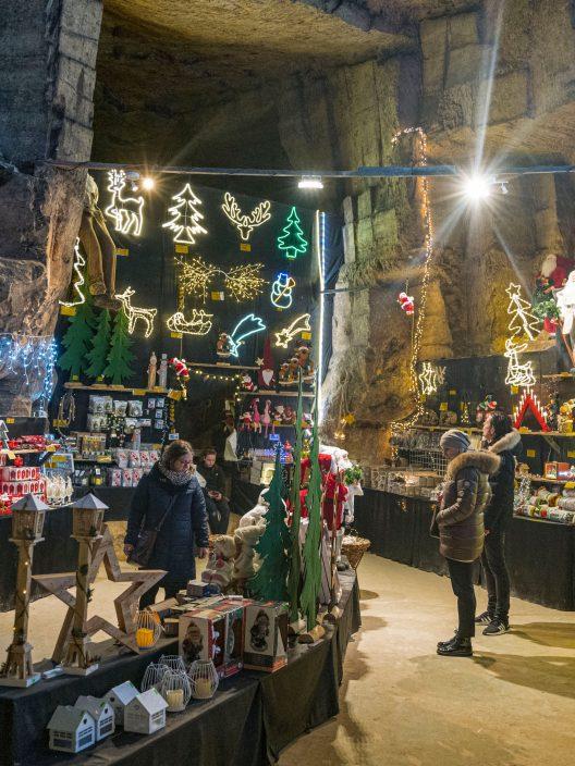 Valkenburg: die Weihnachtsmärkte in den Grotten