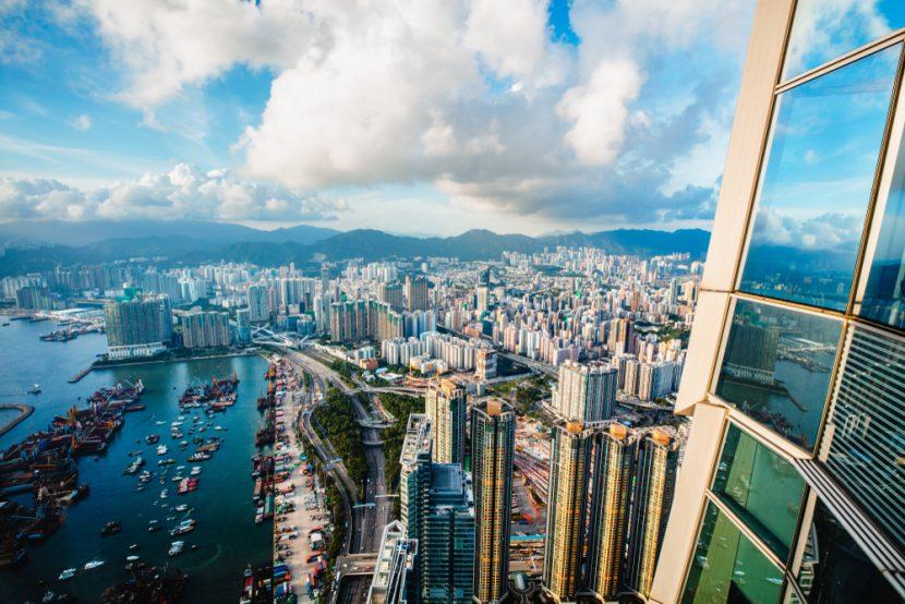 Sky 100 Hongkong Aussichtsplattform