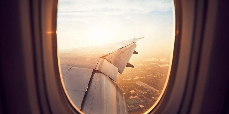 Flugzeug im Flug