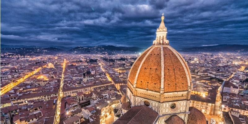 Neujahr in Florenz