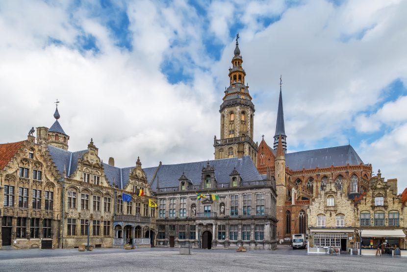 Dörfer und Städte Belgiens